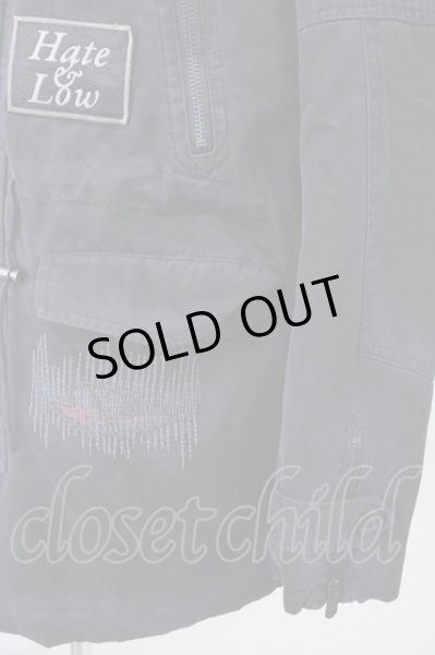 画像5: RatRoen / ヴィンテージリペアミリタリーコート 46 ブラック T-24-11-29-007-0-ou-YM-ZT-M015 (5)