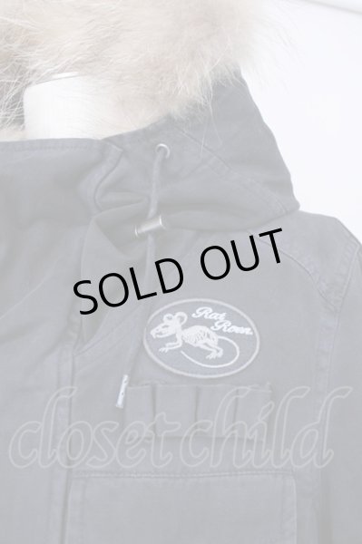 画像7: RatRoen / ヴィンテージリペアミリタリーコート 46 ブラック T-24-11-29-007-0-ou-YM-ZT-M015 (7)