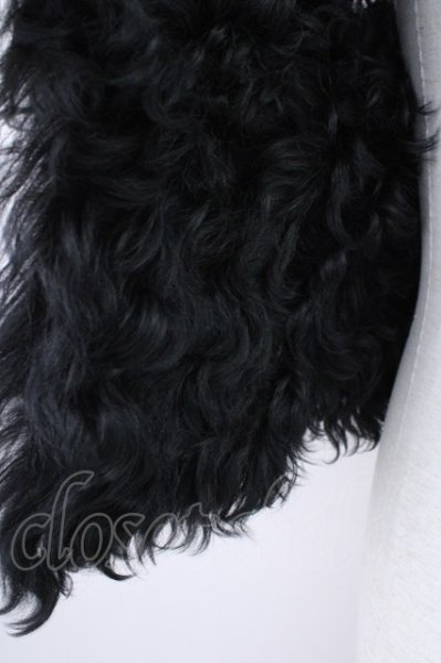 画像7: LGB / VEST/FUR/W/M【メンズ1】ラムファーベスト 1 ブラック T-24-11-29-001-LG-to-YM-ZT194 (7)