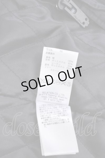 画像13: RatRoen / ヴィンテージリペアミリタリーコート 46 ブラック T-24-11-29-007-0-ou-YM-ZT-M015 (13)