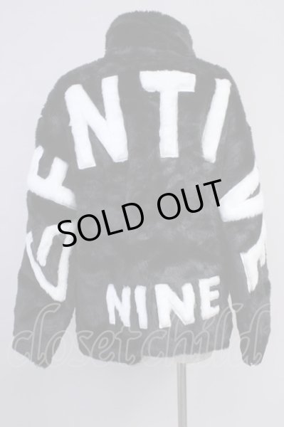 画像2: A’GEM9 / ファーボアブルゾン F ブラック O-24-11-29-008-AM-ou-YM-ZT (2)