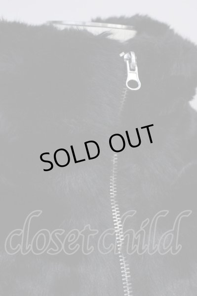 画像5: A’GEM9 / ファーボアブルゾン F ブラック O-24-11-29-008-AM-ou-YM-ZT (5)