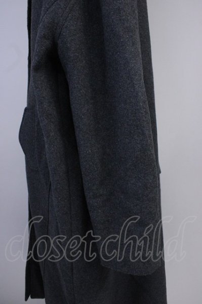 画像3: unrelaxing / スーパーワイドドロップチェスターコート F グレー T-24-11-29-009-un-ou-YM-ZT-M015 (3)