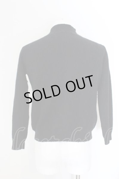 画像3: GOSTAR DE FUGA / フォックス混モックネックニットソー 46 ブラック O-24-11-30-036-GO-to-YM-ZT235 (3)