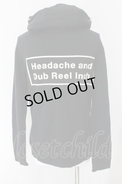 画像3: Moonage Devilment(清春) / Headache and Dub Reel Inch スタッズフーディーパーカー M ブラック O-24-11-30-037-Mo-ja-YM-ZT235 (3)