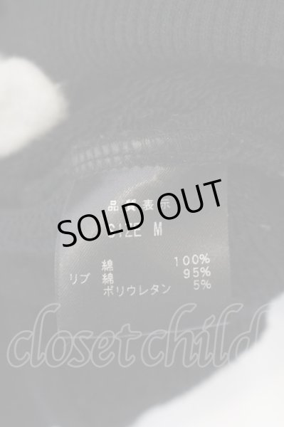 画像4: Moonage Devilment(清春) / Headache and Dub Reel Inch スタッズフーディーパーカー M ブラック O-24-11-30-037-Mo-ja-YM-ZT235 (4)