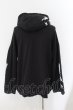 画像3: CIVARIZE / ナイトメアパーカービッグプルオーバーパーカー F ブラック O-24-11-30-039-CI-to-YM-ZT236 (3)