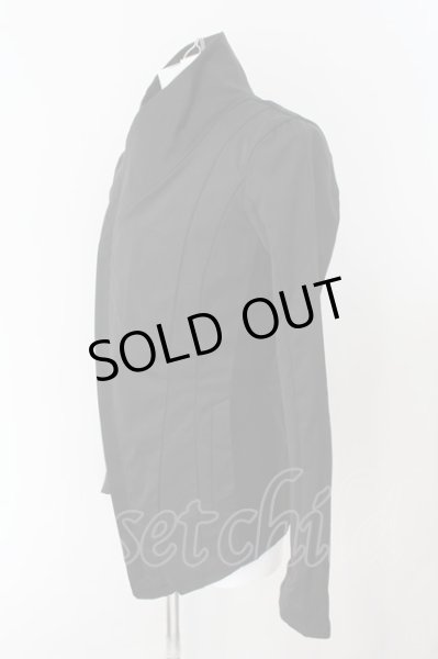 画像2: NO ID. BLACK / PストレッチマルチシームBLZジャケット 2 ブラック O-24-11-30-042-NO-ja-YM-ZT236 (2)