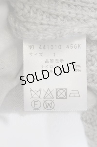 画像4: NO ID. BLACK / ブロークンロングニットカーディガン 1 グレー O-24-11-30-045-NO-to-YM-ZT234 (4)