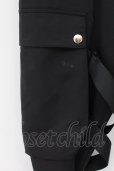画像2: CIVARIZE / ボンテージカーゴパンツ F ブラック O-24-11-30-048-CI-pa-YM-ZT233 (2)