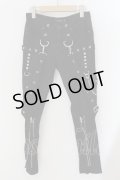 CIVARIZE / サスペンダー付きボンテージスキニーカーゴパンツ 42 ブラック O-24-11-30-053-CI-pa-YM-OS