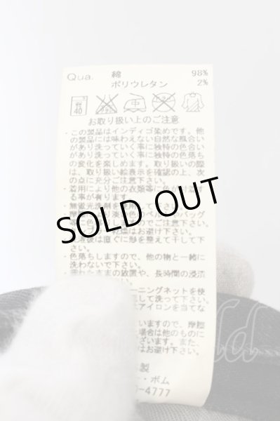 画像3: FUGA / Unplugged パール加工デニムパンツ 44 ブラック O-24-11-30-056-FU-pa-YM-OS (3)