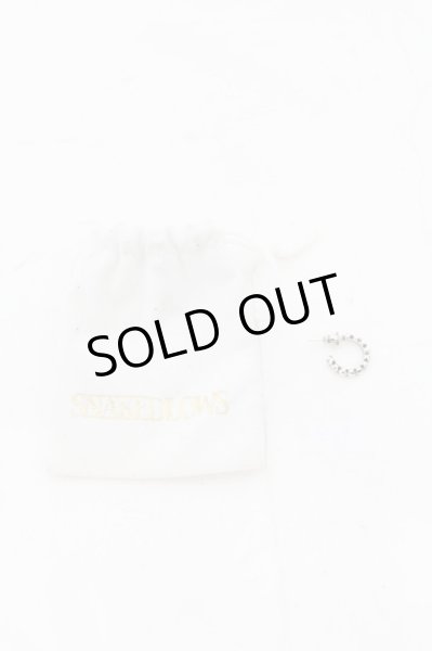 画像3: SNAKED LOWS / スタッズフープピアス  シルバー O-24-11-30-063-SN-ac-YM-ZT413 (3)