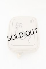 NIL DUE / NIL UN TOKYO / TATOO ART POUCH ポーチ  オートミール O-24-11-30-068-NI-ba-YM-ZT155
