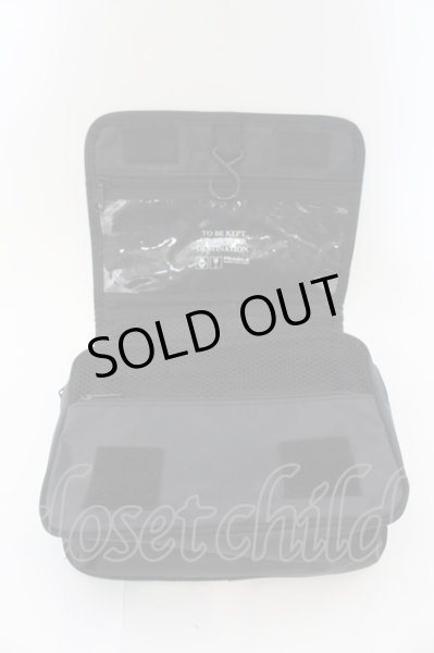 画像3: NIL DUE / NIL UN TOKYO / BONDING TRAVEL POUCH トラベルポーチ  ブラック O-24-11-30-069-NI-ba-YM-ZT413 (3)