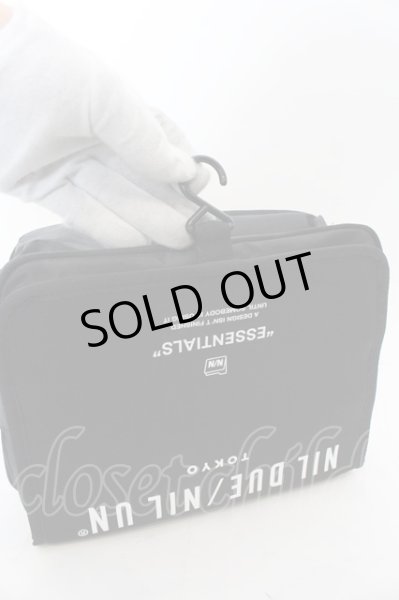 画像6: NIL DUE / NIL UN TOKYO / BONDING TRAVEL POUCH トラベルポーチ  ブラック O-24-11-30-069-NI-ba-YM-ZT413 (6)