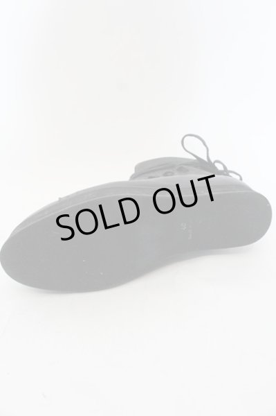 画像5: NO ID. / ハイカットサイドレースアップブーツ 40（約26.5） ブラック O-24-11-30-072-NO-sho-YM-ZT4000 (5)