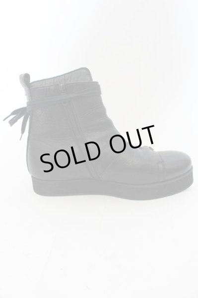 画像6: NO ID. / ハイカットサイドレースアップブーツ 40（約26.5） ブラック O-24-11-30-072-NO-sho-YM-ZT4000 (6)