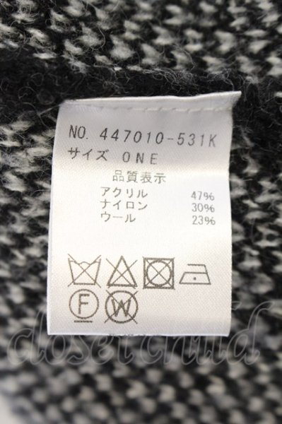 画像4: NO ID. BLACK / サンアンドムーンBIGニットプルオーバー ONE ブラック O-24-11-30-014-NO-to-YM-ZT208 (4)