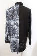 画像3: NO ID. BLACK / ステンドグラスロングシャツ ONE ブラック O-24-11-30-016-NO-sh-YM-ZT192 (3)