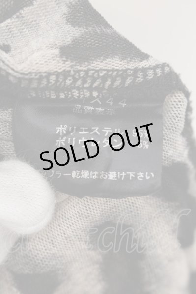 画像3: SHELLAC / シースルースーパーストレッチレオパードシャツ 44 グレー O-24-11-30-018-SH-sh-YM-OS (3)