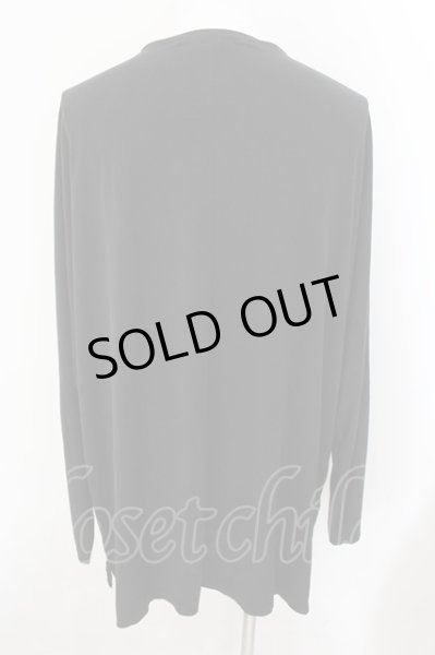 画像2: NO ID. BLACK / レイヤードドルマンスリーブカットソー ONE ブラック O-24-11-30-025-NO-to-YM-ZT392 (2)