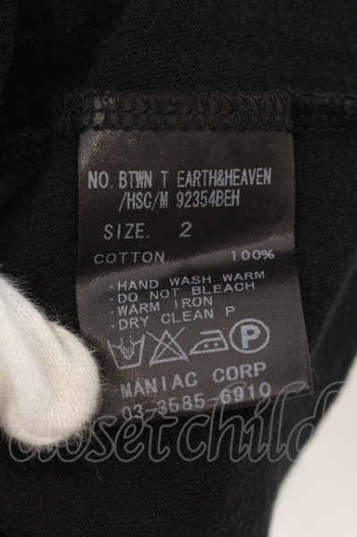 画像4: IFSIXWASNINE / BTWN T EARTH&HEAVEN/HSC/M　【メンズ2】 2 ブラック O-24-11-30-027-IF-to-YM-ZT327 (4)