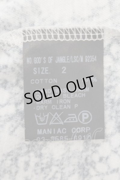 画像4: IFSIXWASNINE / GOD'S OF JANGLE/LSC/M　【メンズ2】 2 アイボリーｘグリーン O-24-11-30-028-IF-to-YM-OS (4)