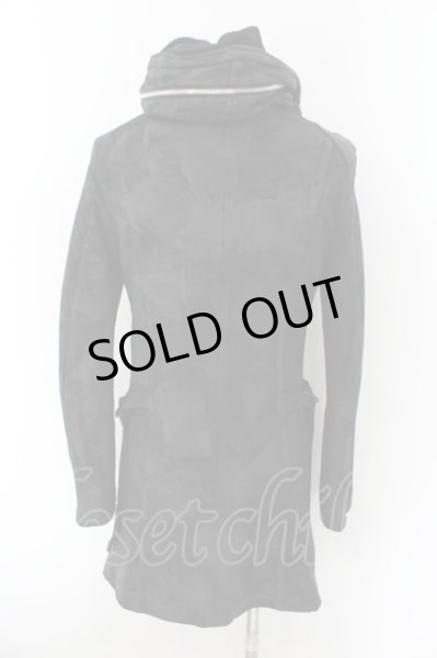 画像3: POTENZA / コーティングロングライダースパーカー M ブラック O-24-12-07-042-PO-ou-YM-OS (3)