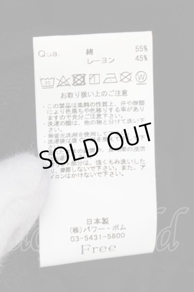 画像3: CIVARIZE / アップルアイズドルマンポンチョカットソー F ブラック O-24-12-07-006-CI-to-YM-OS (3)