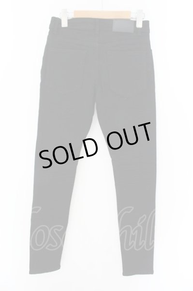 画像2: CavariA / シワ加工デニムパンツ 42（S） ブラック O-24-12-07-061-Ca-pa-OW-ZT1210B (2)