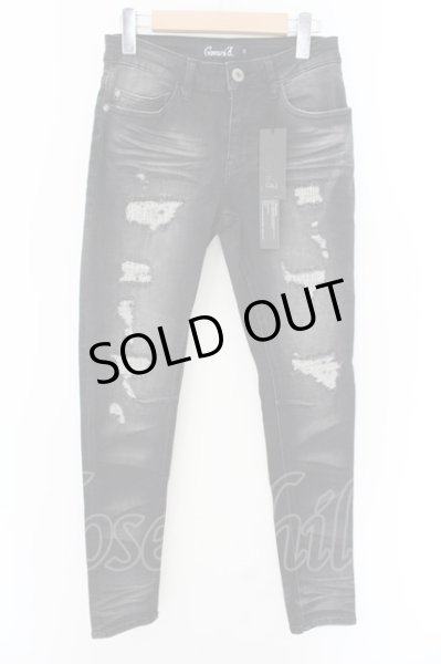 画像1: CavariA / ダメージデニムパンツ 42(S) グレー O-24-12-07-062-Ca-pa-OW-ZT030 (1)