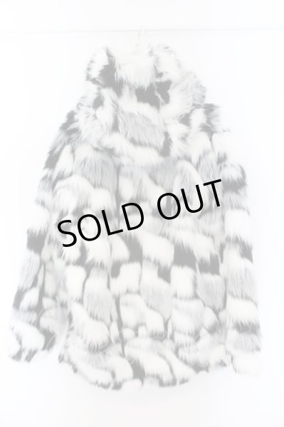 画像2: CIVARIZE / ライダースファーパーカー 46 ホワイトｘブラック O-24-12-07-001-CI-ou-YM-M103 (2)