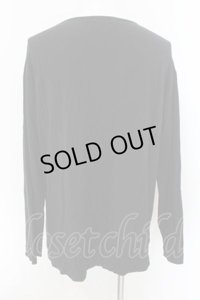 画像2: CIVARIZE / Behalfレイヤードカットソー F ブラック O-24-12-07-008-CI-to-YM-OS (2)