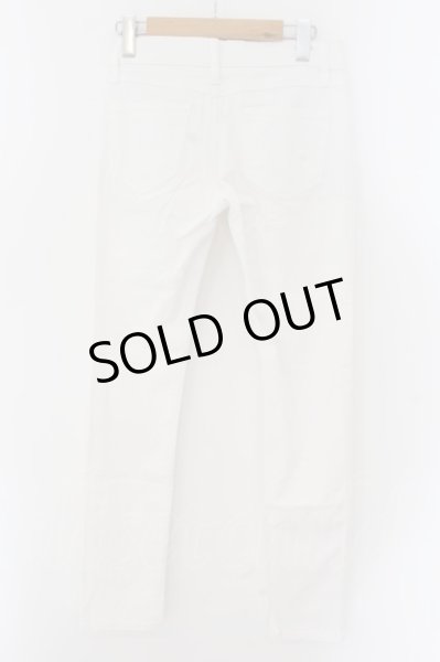 画像2: Roshell / カラースキニーパンツ S ホワイト O-24-12-07-074-Ro-pa-YM-ZT327 (2)