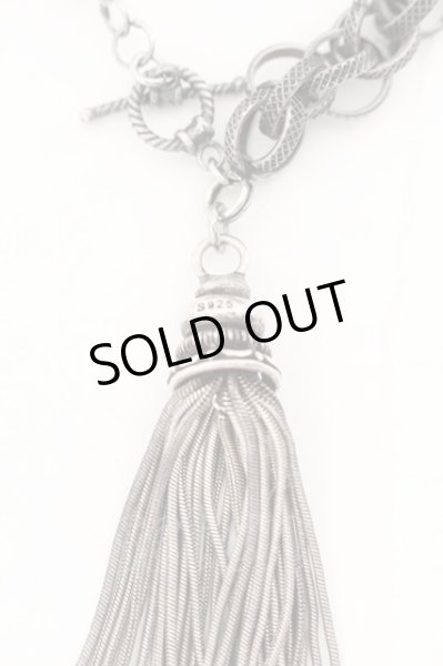 画像2: gunda / TASSEL BR A　ブレスレット  シルバー O-24-12-07-084-gu-ac-YM-OS (2)