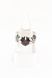 画像1: ROYAL ORDER / VAMP WITH garnet リング 15号 シルバーｘレッド O-24-12-07-085-RO-rg-YM-OS (1)