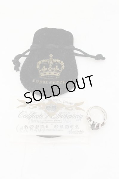 画像6: ROYAL ORDER / VAMP WITH garnet リング 15号 シルバーｘレッド O-24-12-07-085-RO-rg-YM-OS (6)