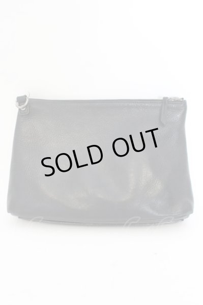 画像2: TORNADO MART / レザークラッチバッグ  ブラック O-24-12-07-091-TO-ba-YM-ZT1210C (2)