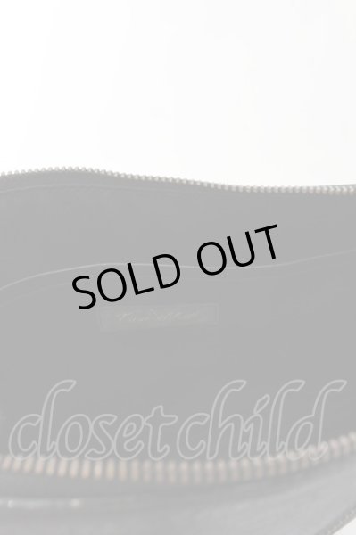 画像3: TORNADO MART / レザークラッチバッグ  ブラック O-24-12-07-091-TO-ba-YM-ZT1210C (3)