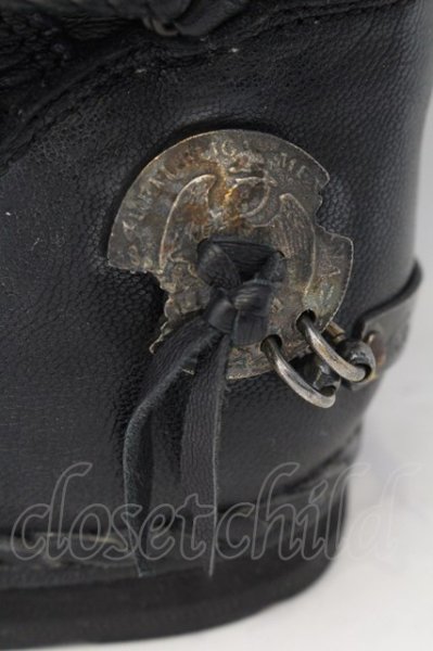 画像4: 14th Addiction / EVOLVED MOCCASIN CUSTOMブーツ 41（約26cm） ブラック O-24-12-07-094-14-sho-YM-ZT-S007 (4)