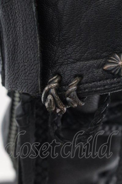 画像7: 14th Addiction / EVOLVED MOCCASIN CUSTOMブーツ 41（約26cm） ブラック O-24-12-07-094-14-sho-YM-ZT-S007 (7)