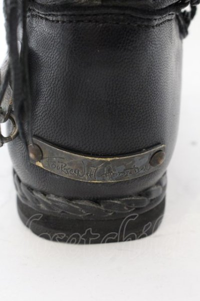 画像8: 14th Addiction / EVOLVED MOCCASIN CUSTOMブーツ 41（約26cm） ブラック O-24-12-07-094-14-sho-YM-ZT-S007 (8)