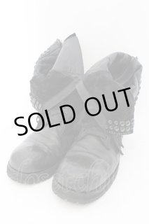KMRii / Crush Chrome Boots 03 ブーツ ブラック O-24-05-06-115-KM