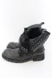 画像3: KMRii / CHROME BOOTS Destroy ブーツ 約28cm ブラック O-24-12-07-095-KM-sho-YM-ZT6000 (3)
