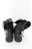 画像4: KMRii / CHROME BOOTS Destroy ブーツ 約28cm ブラック O-24-12-07-095-KM-sho-YM-ZT6000