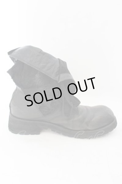 画像5: KMRii / CHROME BOOTS Destroy ブーツ 約28cm ブラック O-24-12-07-095-KM-sho-YM-ZT6000 (5)