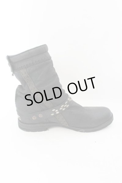 画像6: 14th Addiction / Stud Leather Boots　ブーツ 42(広い作りの為約29cm) ブラック O-24-12-07-096-14-sho-YM-OS (6)