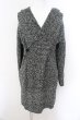 画像2: CIVARIZE / フーデッドニットカーディガン 44 ミックス O-24-12-07-017-CI-to-YM-ZT192 (2)