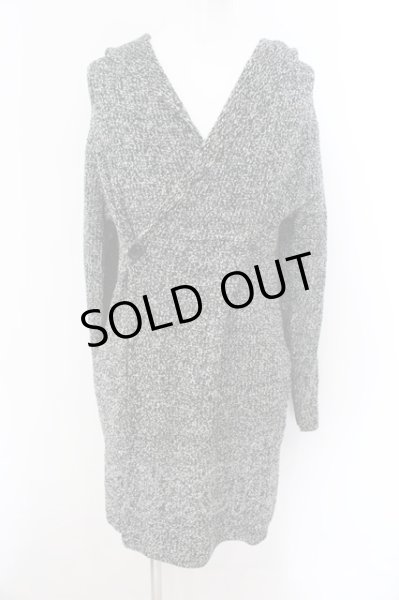 画像2: CIVARIZE / フーデッドニットカーディガン 44 ミックス O-24-12-07-017-CI-to-YM-ZT192 (2)